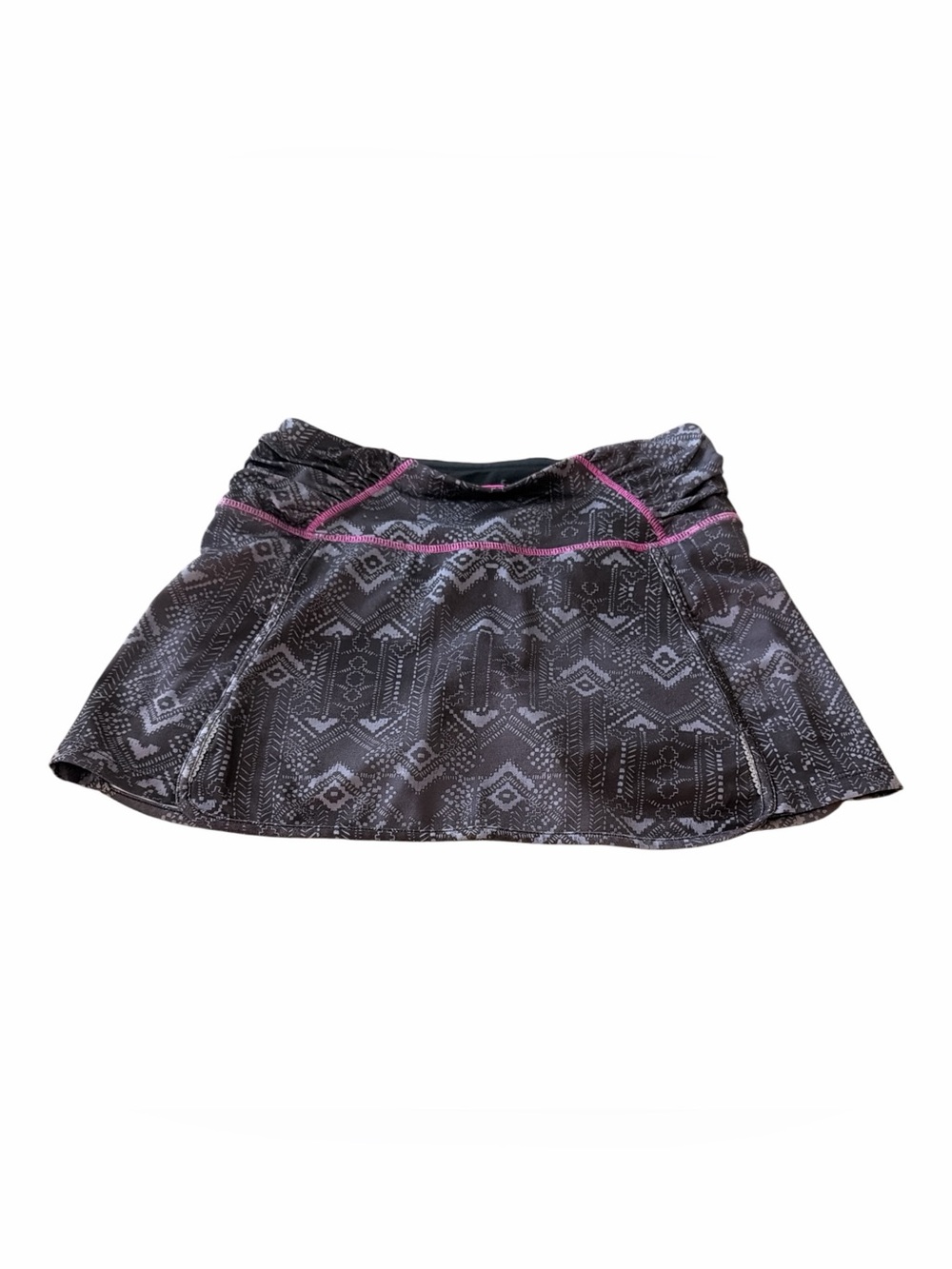 Athleta Black and Gray Skort size S
